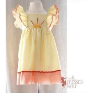Well Dressed Wolf Risen Son Sun Easter Dress Size 6 NWT